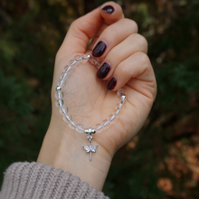 Kép betöltése a galériamegjelenítőbe: "Átalakulás" hegyikristály karkötő