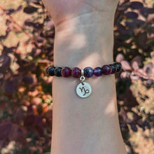 Kép betöltése a galériamegjelenítőbe: Bak horoszkóp ásvány karkötő