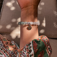 Kép betöltése a galériamegjelenítőbe: Vízöntő horoszkóp ásvány karkötő