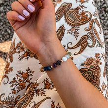 Kép betöltése a galériamegjelenítőbe: Dupla 7 csakra karkötő