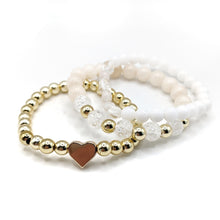 Kép betöltése a galériamegjelenítőbe: "Szabadság" ásványkarkötő szett